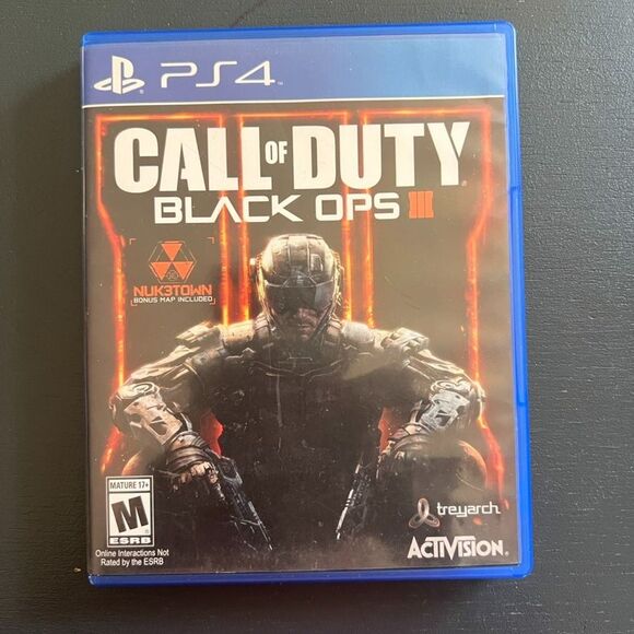 Call of Duty Black Ops III 3 Sony Playstation 4 PS4 Video Game - Picture 1 of 3